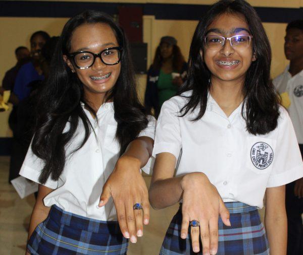 8th Grade Ring Ceremony 2025